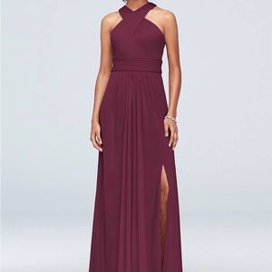 David’s bridal bridesmaid dress